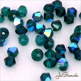 Slniečka 3 mm Zelená Emerald 20 ks (7041mc)