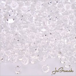 Slniečka 3mm priehľadná 00010, 20 ks (7077mc)