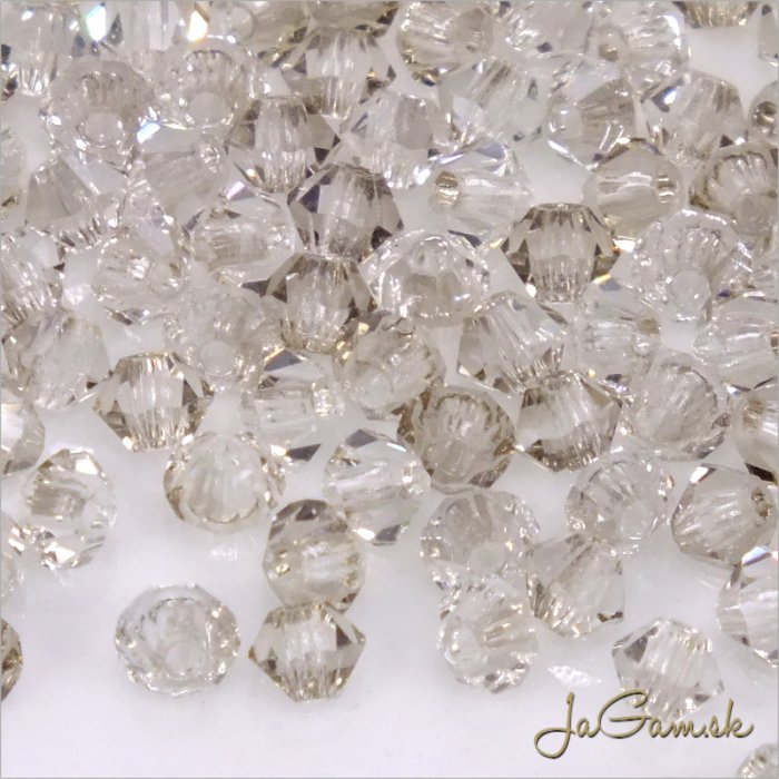 Preciosa MC rondell 3mm Crystal Velvet, 20ks (PREC_MC303)