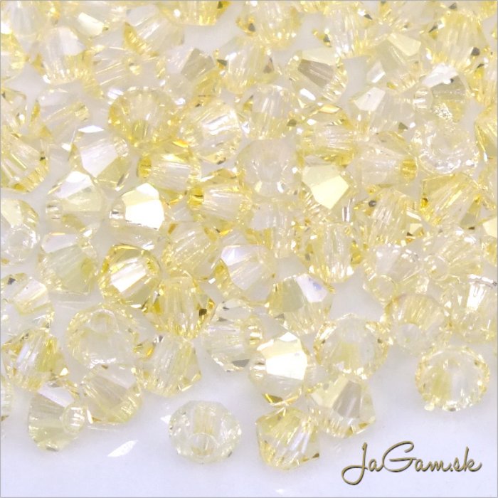 Preciosa MC rondell 3mm Blond flare, 20ks (PREC_MC305)