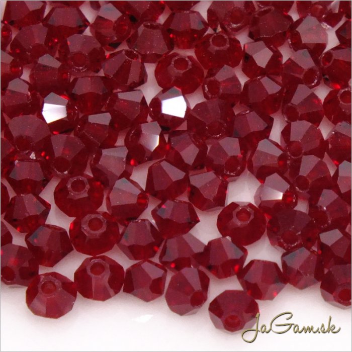 Preciosa MC rondell 3mm Siam, 20ks (PREC_MC311)