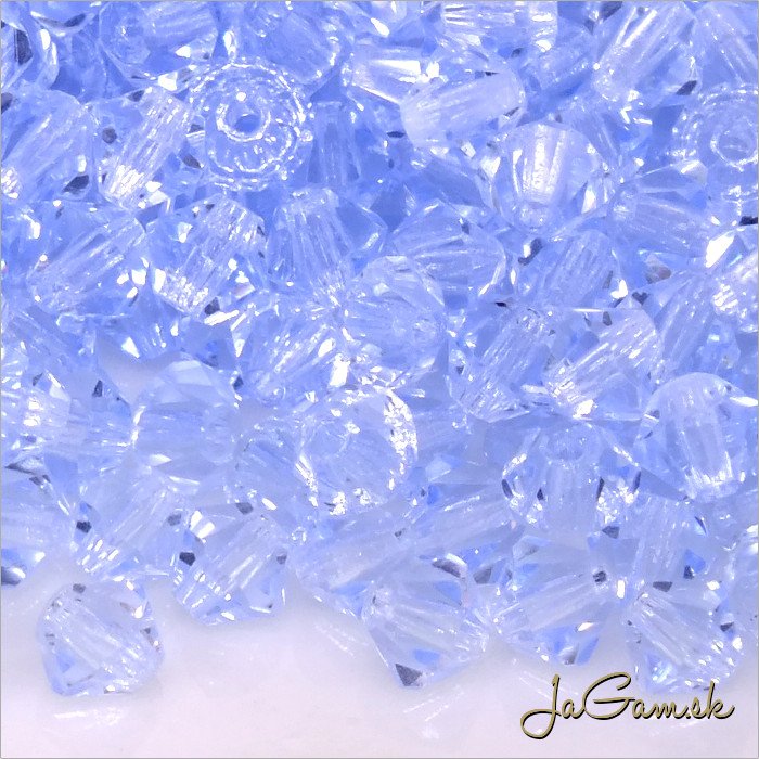 Slniečka 4 mm modrá sv. 30 ks (7034mc)