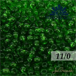 Toho Rokajl 11/0 - Transparent Grass Green č.7B 25g