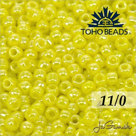 Toho Rokajl 11/0 - Opaque-Lustered Dandelion č.128 25g