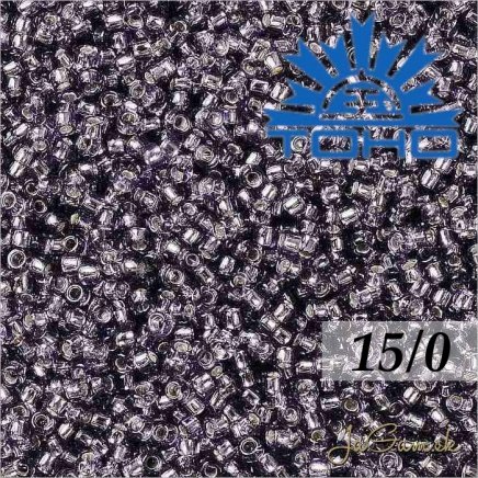 Toho Rokajl 15/0 - Silver Lined Tanzanite č.39 5g
