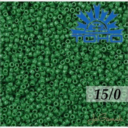 Toho Rokajl 15/0 - Opaque Shamrock č.47D 5g