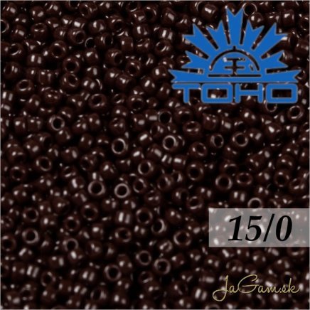 Toho Rokajl 15/0 - Opaque Oxblood č.46 5g