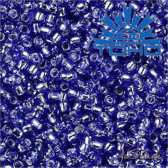 Toho Rokajl 15/0 - Silver Lined Sapphire č.35 5g