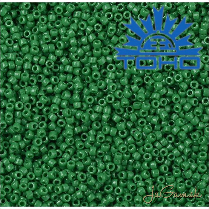 Toho Rokajl 15/0 - Opaque Shamrock č.47D 5g