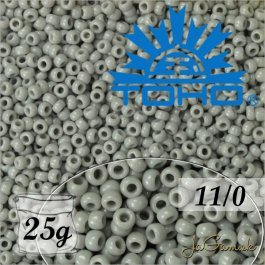 Toho Rokajl 11/0 - Opaque Gray č.53 25g