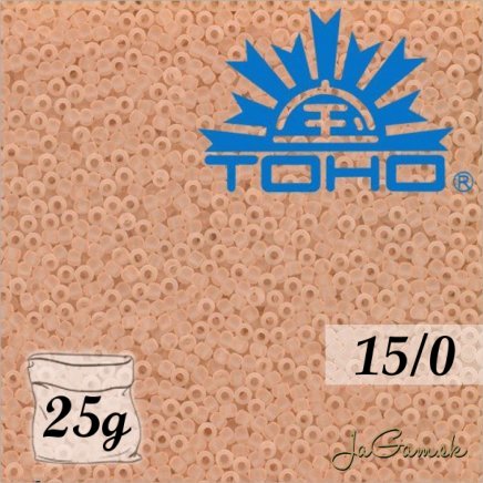Toho Rokajl 15/0 Transparent-Frosted Rosaline 5g (č.11F)