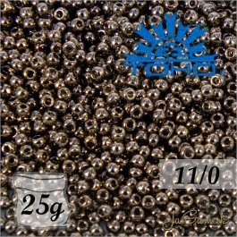 Toho Rokajl 11/0 Gold-Lustered Montana Blue č.204 25g