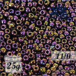 Toho Rokajl 11/0 Metallic Iris-Purple č.85 25g