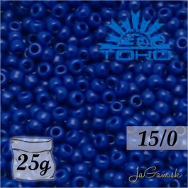 Toho Rokajl 15/0 - Opaque Navy Blue č.48 25g