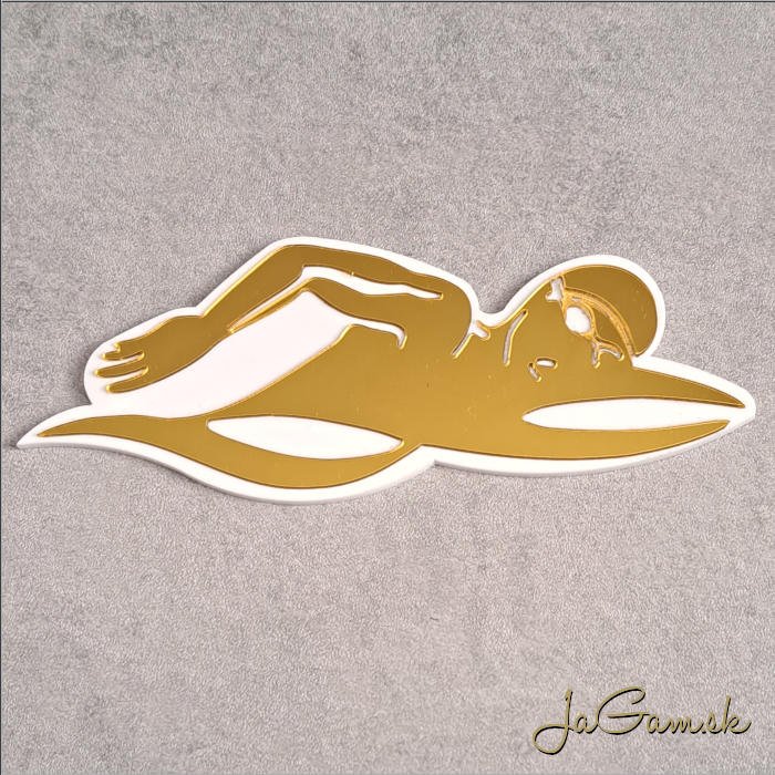 Zápich Plavec 3D zrkadlový 140mm (ZZ034) 