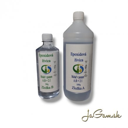 Epoxidová živica 2:1 číra 750g (607) 