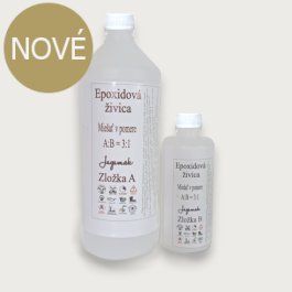 Epoxidová živica 3:1 číra 1000g (628)