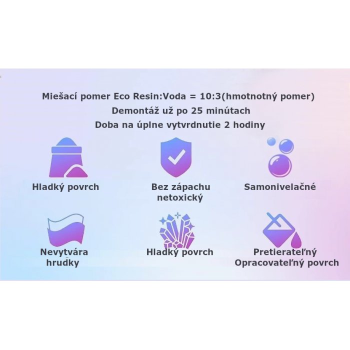 Eco Resin - prášková živica 1000g (620) 