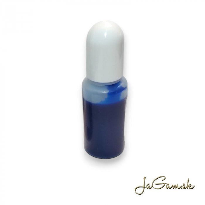 Pigment do živice tekutý modrý tmavý 10ml (AS023)
