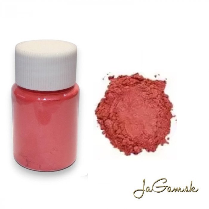 Práškovy pigment červený metalický 10g(PS010)