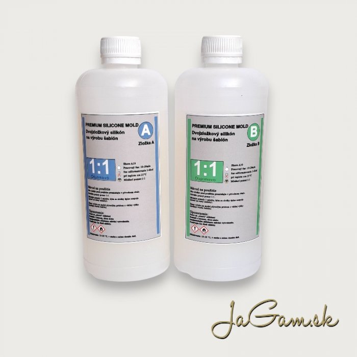 Silikón na výrobu šablón PREMIUM SILICONE MOLD 500g (622) 